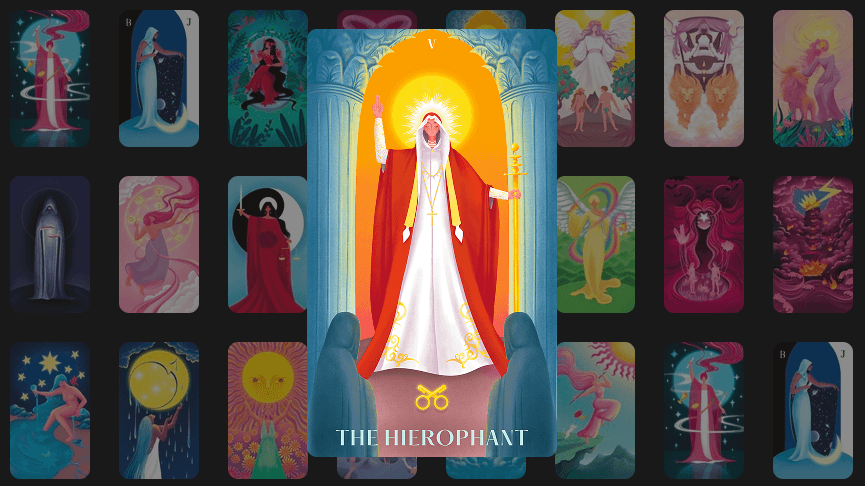 The Fifth Arcana in Love: Wisdom, Commitment, and Spiritual Growth in Relationships